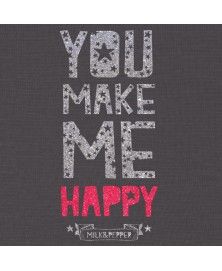 T-Shirt Happy pour chiens - Milk&Pepper
