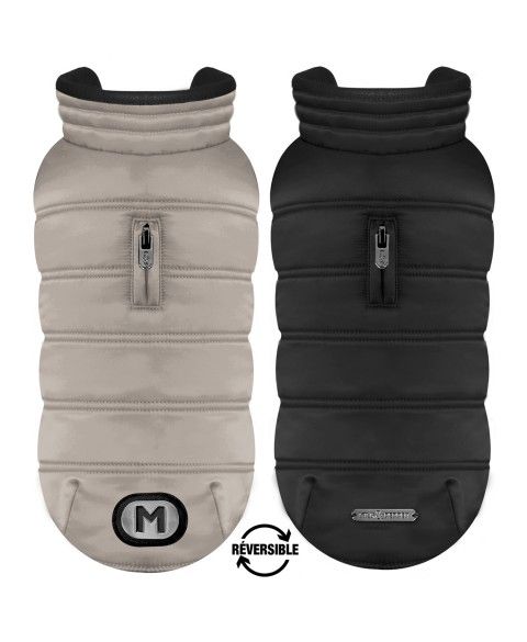 Manteau Réversible Gotham pour chien - Milk&Pepper
