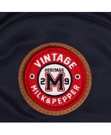 Manteau Campus Marine pour chien - Milk&Pepper