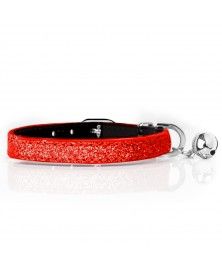 Collier Chat Stardust Rouge milkandpepper