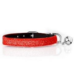 Collier Chat Stardust Rouge milkandpepper