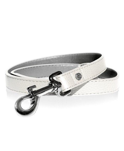 Laisse Dandy Ivoire Milk&Pepper pour chien