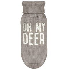 Pull Henrik Gris pour chien - Milk&Pepper