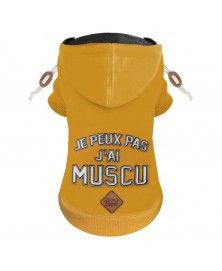 Sweat Crunch Jaune pour chien - Milk&Pepper