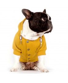 Sweat Crunch Jaune pour chien - Milk&Pepper