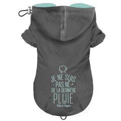 Coupe-Vent Regen Gris pour chien - Milk&Pepper