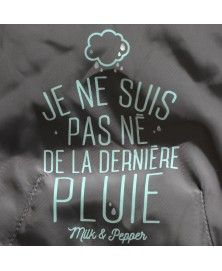 Coupe-Vent Regen Gris pour chien - Milk&Pepper