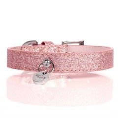 Collier Stardust Rose pour chiens - Milk&Pepper
