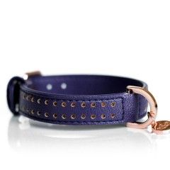 Collier Amaya Indigo pour chiens - Milk&Pepper