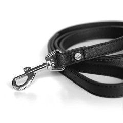 Laisse Amaya Black pour chiens - Milk&Pepper