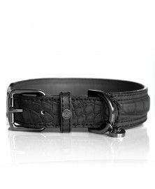Collier Hogan Noir pour chiens - Milk&Pepper