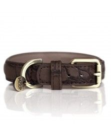 Collier Hogan Marron pour chiens - Milk&Pepper