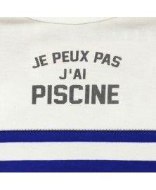T-Shirt Pool Bleu pour chiens - Milk&Pepper